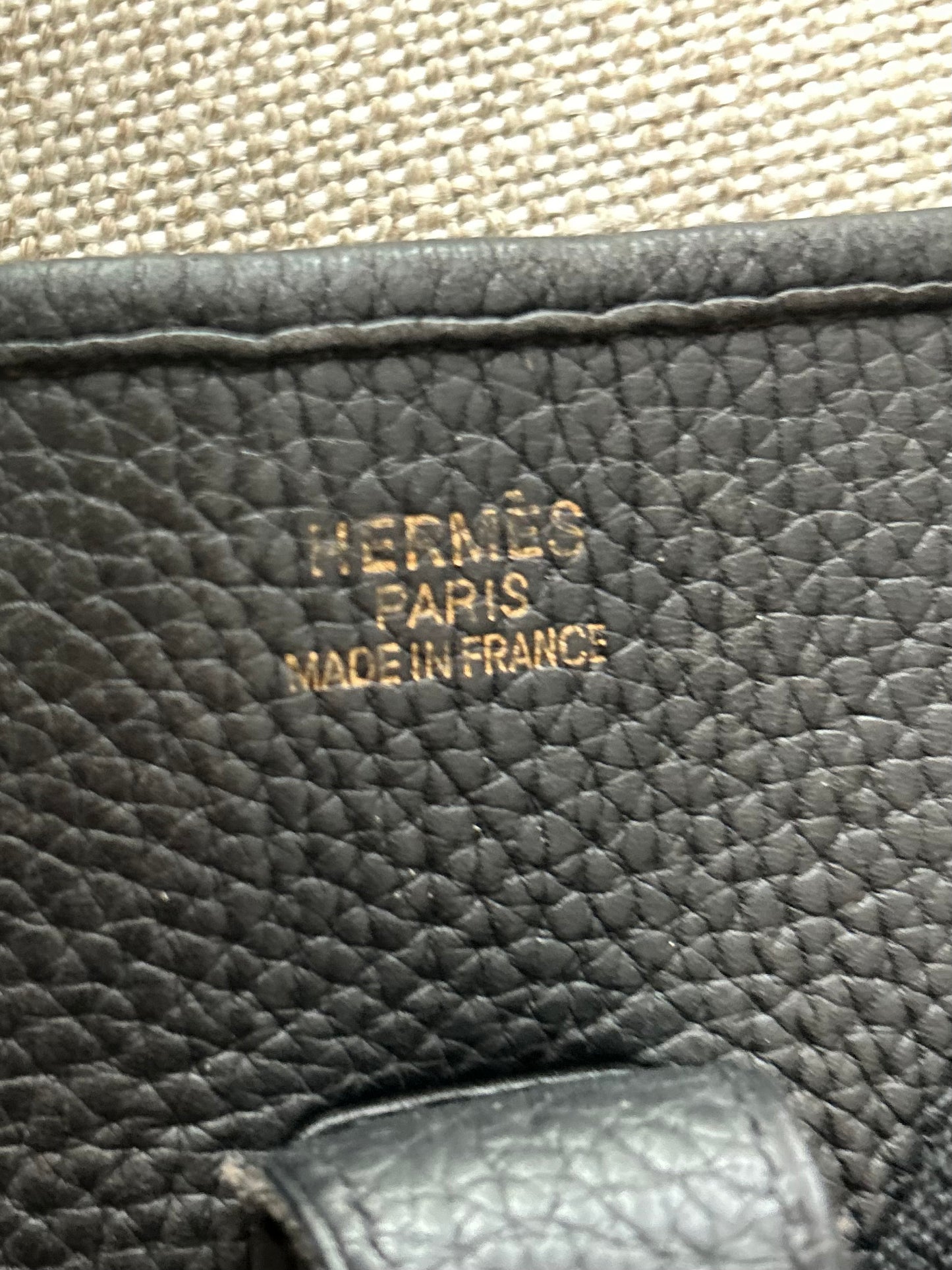 Hermes Ardennes Evelyne II GM Black